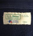 画像2: 80'S LL Bean by RUSSELL ATHLETIC スウェットカーディガン ネイビー USA製 (VINTAGE)