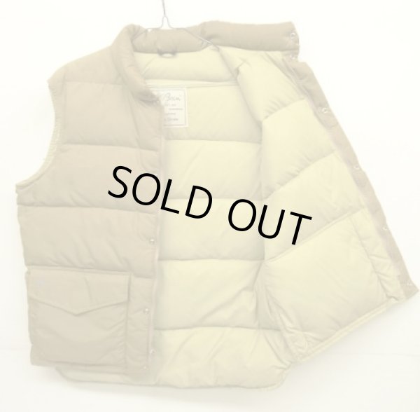 画像3: 70'S LL Bean 筆記体タグ グースダウン ダウンベスト タン (VINTAGE)