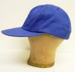 画像3: 90'S RALPH LAUREN ロゴ刺繍 ベースボールキャップ ブルー USA製 (VINTAGE)