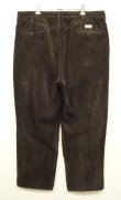 画像3: 90'S RALPH LAUREN "ANDREW PANT" ツープリーツ 太畝 コーデュロイパンツ ダークブラウン (VINTAGE)