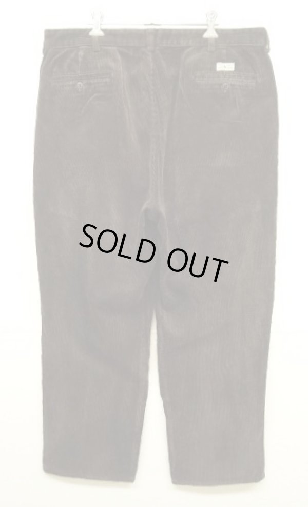 画像3: 90'S RALPH LAUREN "ANDREW PANT" ツープリーツ 太畝 コーデュロイパンツ ダークブラウン (VINTAGE)