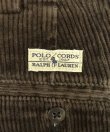 画像4: 90'S RALPH LAUREN "ANDREW PANT" ツープリーツ 太畝 コーデュロイパンツ ダークブラウン (VINTAGE)