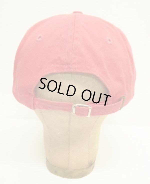 画像4: 90'S RALPH LAUREN "POLO CHINO" ベースボールキャップ レッド USA製 (VINTAGE)