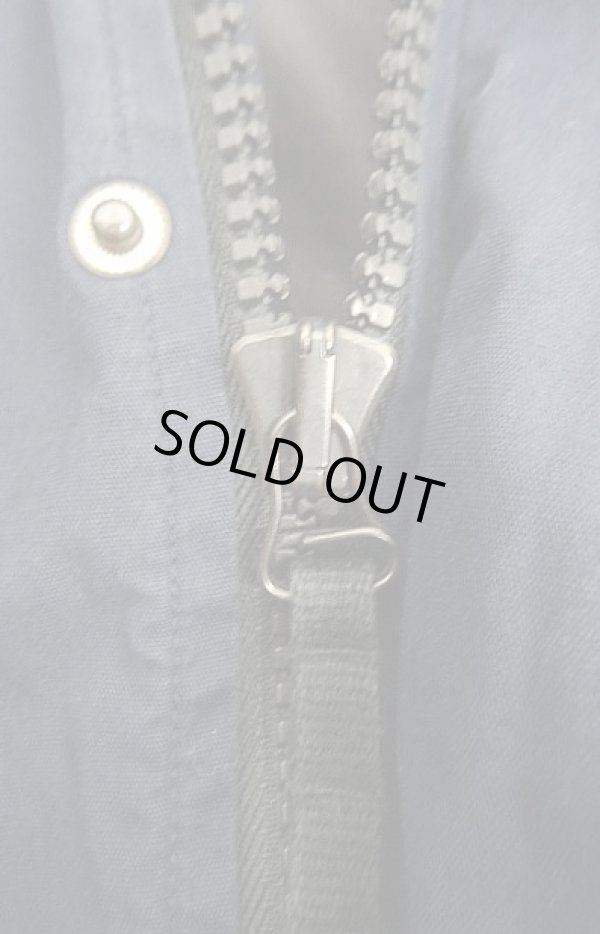 画像4: 90'S RALPH LAUREN コットン デッキパーカー ririダブルジップ ネイビー (VINTAGE)