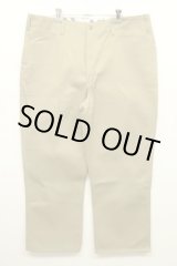 画像: BEN DAVIS トップスナップボタン フリスコパンツ ベージュ USA製 (DEADSTOCK)