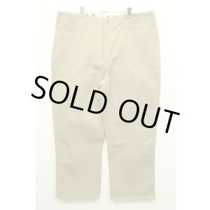 画像: BEN DAVIS トップスナップボタン フリスコパンツ ベージュ USA製 (DEADSTOCK)