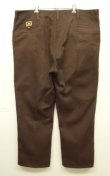 画像4: 90'S BEN DAVIS トップスナップボタン フリスコパンツ ブラウン USA製 (VINTAGE)