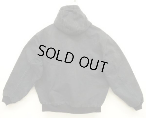 画像4: CARHARTT "ACTIVE JACKET" 裏地キルティング ダックジャケット ブラック USA製 (VINTAGE)