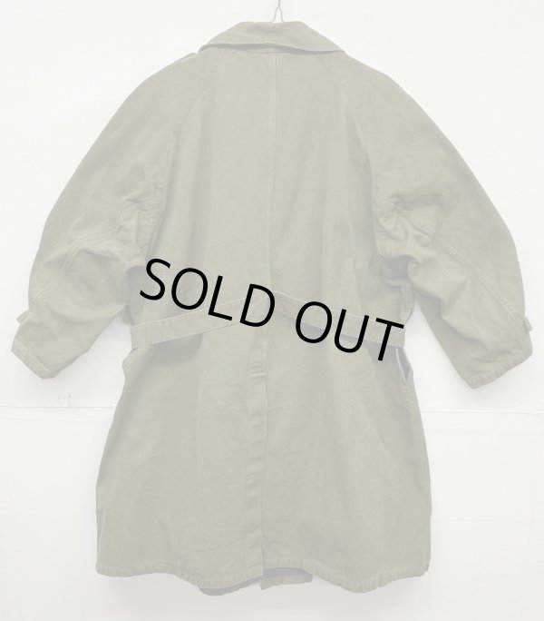 画像4: 50'S フランス軍 モーターサイクルコート ミリタリーグリーン (VINTAGE)