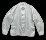 画像: 60'S THALER ユーロワーク スタンドカラー カバーオール ホワイト (VINTAGE)