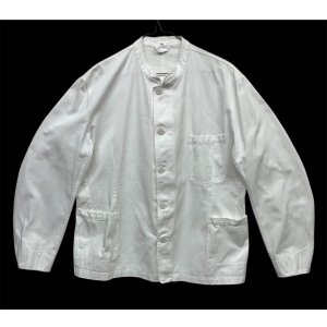 画像: 60'S THALER ユーロワーク スタンドカラー カバーオール ホワイト (VINTAGE)