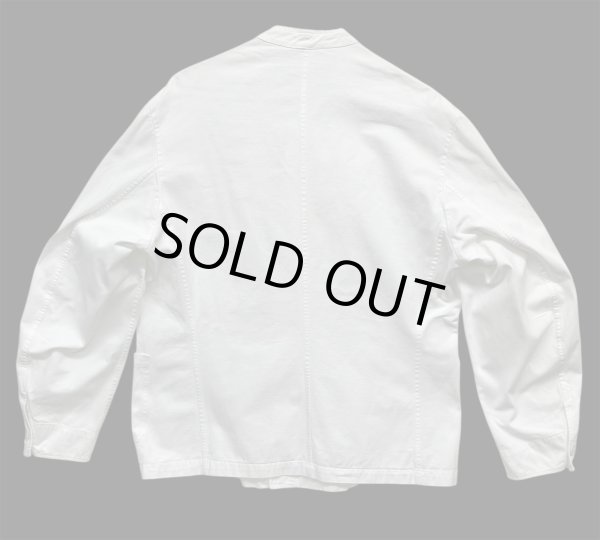 画像5: 60'S THALER ユーロワーク スタンドカラー カバーオール ホワイト (VINTAGE)