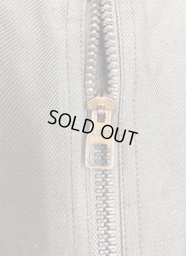 画像3: 60'S フランス空軍 エアフォース アジャスター付き メカニックパンツ AILEEジップ (DEADSTOCK)