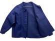 画像3: 60'S LE PIGEON BLEU フレンチワーク カバーオール インクブルー (DEADSTOCK)