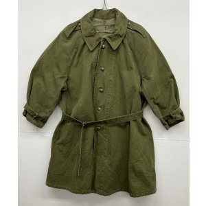 画像: 50'S フランス軍 モーターサイクルコート ミリタリーグリーン (VINTAGE)
