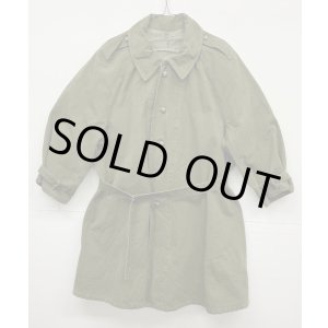 画像: 50'S フランス軍 モーターサイクルコート ミリタリーグリーン (VINTAGE)