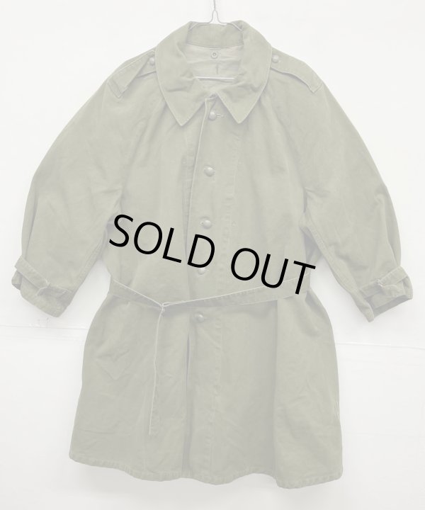 画像1: 50'S フランス軍 モーターサイクルコート ミリタリーグリーン (VINTAGE)