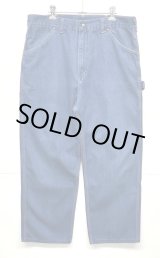 画像: 80'S BIG MAC トップスナップボタン デニム ペインターパンツ W36L31 インディゴ USA製 (VINTAGE)