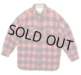 画像: 50'S PILGRIM マチ付き ウールシャツ バッファローチェック (VINTAGE)