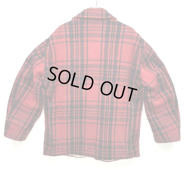 画像5: 50'S SOO WOOLEN MILLS ウール マッキーノジャケット バッファローチェック (VINTAGE)