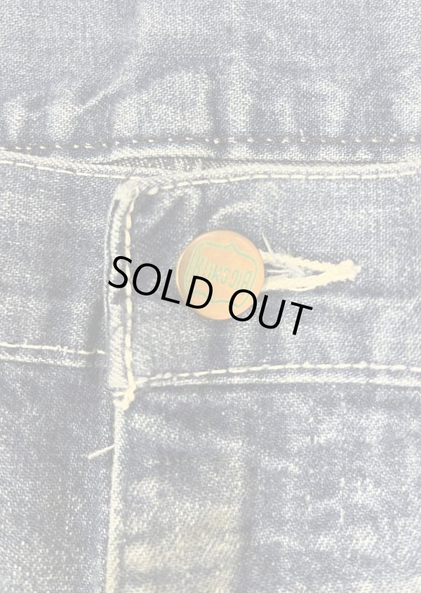 画像2: 80'S BIG SMITH デニム ペインターパンツ W36L30 インディゴ USA製 (VINTAGE)