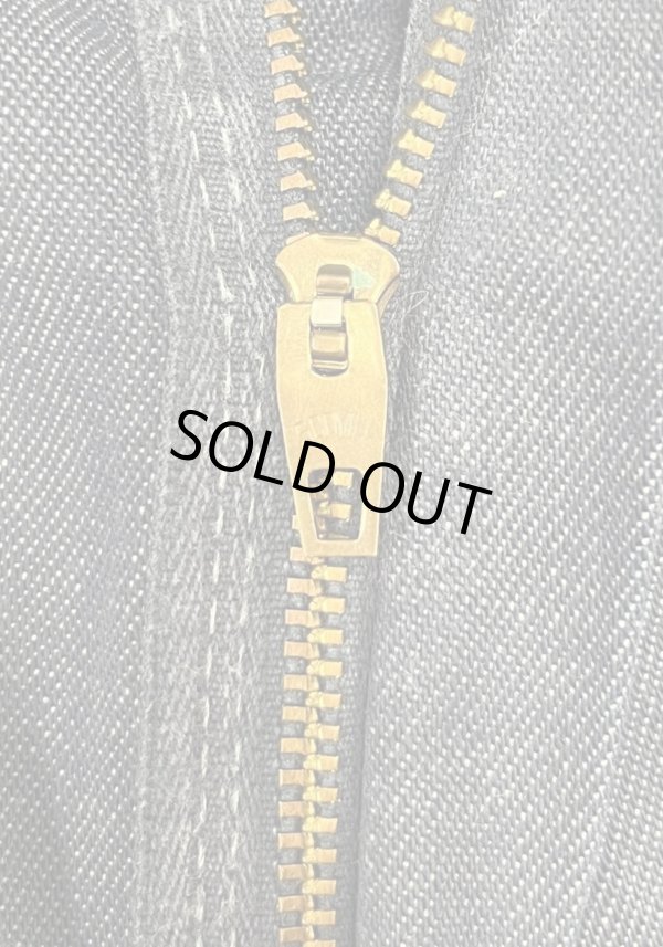 画像4: 70'S SEARS トップスナップボタン バットダイデニム ペインターパンツ SCOVILLジップ インディゴ (VINTAGE)