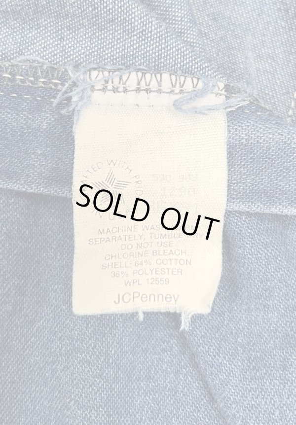 画像4: 80'S BIG MAC トップスナップボタン デニム ペインターパンツ W36L31 インディゴ USA製 (VINTAGE)