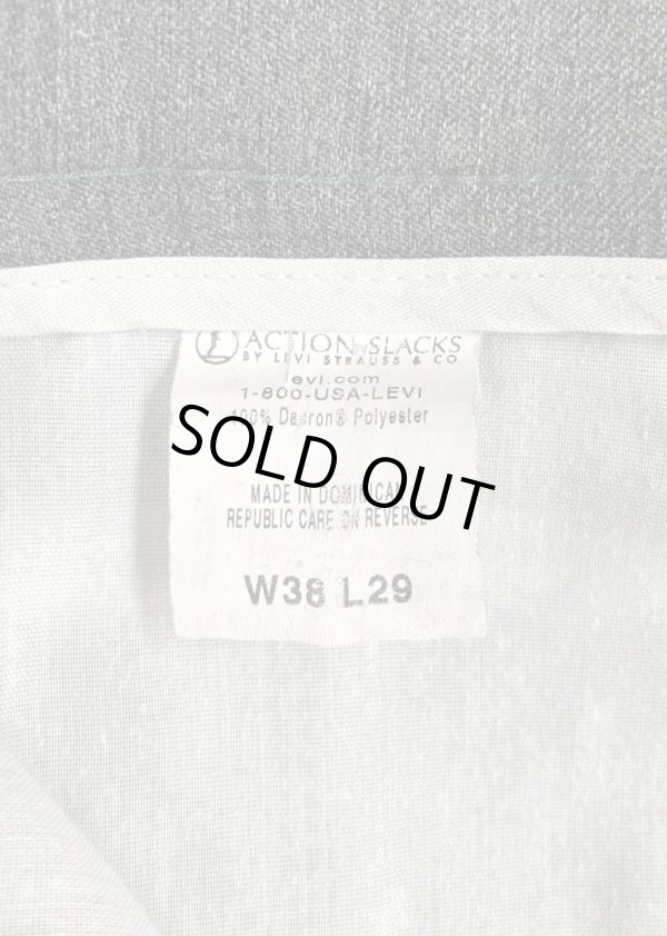 画像3: 00'S LEVIS "ACTION SLACKS" スラックス ダークグレー (VINTAGE)