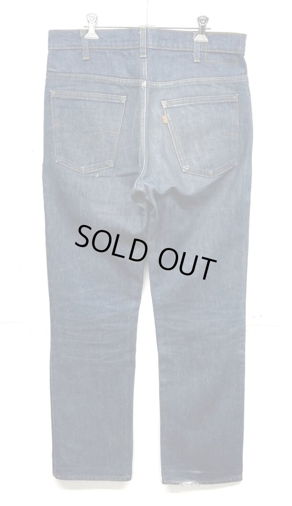 画像4: 80'S LEVIS 519 デニム インディゴ W34L31 USA製 (VINTAGE)