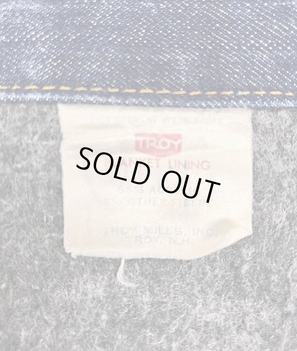 画像3: 70'S LEVIS 70505 "TROY BLANKET" ブランケット付き デニムジャケット インディゴ USA製 (VINTAGE)