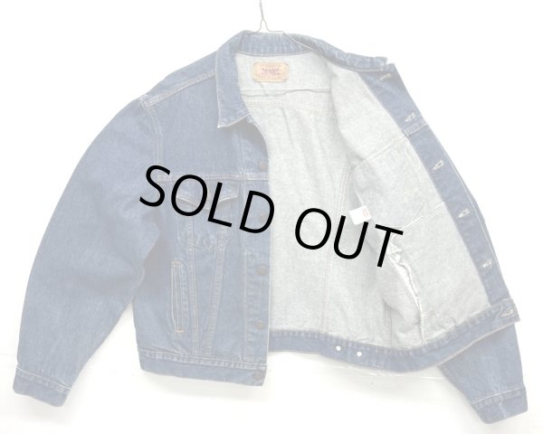 画像4: 80'S LEVIS "71506" スモールe 4thモデル デニムジャケット インディゴ 48L USA製 (VINTAGE)