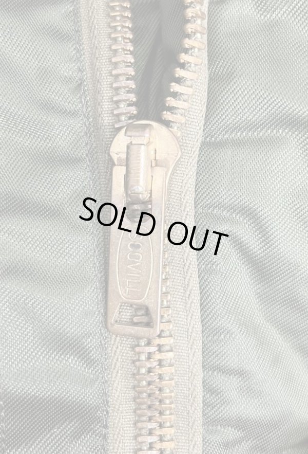 画像4: 70'S アメリカ軍 US NAVY バックステンシル チンスト付き 裏地キルティング デッキジャケット SCOVILLジップ (DEADSTOCK)