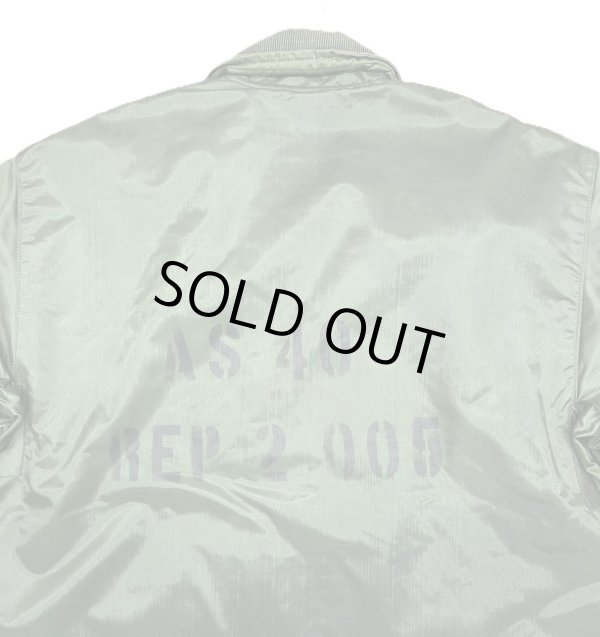 画像7: 70'S アメリカ軍 US NAVY バックステンシル チンスト付き 裏地キルティング デッキジャケット SCOVILLジップ (DEADSTOCK)