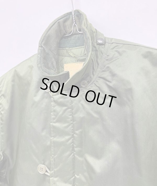 画像3: 70'S アメリカ軍 US NAVY バックステンシル チンスト付き 裏地キルティング デッキジャケット SCOVILLジップ (DEADSTOCK)