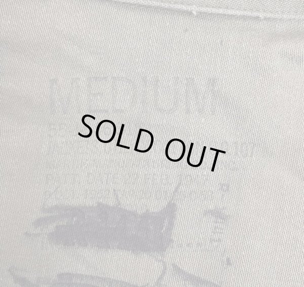 画像2: 50'S アメリカ軍 US ARMY "1st MODEL" OG107 コットンサテン ユーティリティシャツ (VINTAGE)