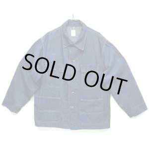 画像: 70'S BIG MAC 裏地無し デニム カバーオール インディゴ USA製 (VINTAGE)