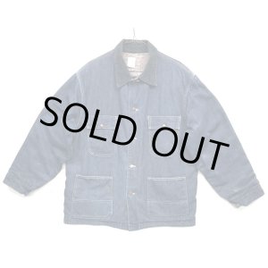 画像: 70'S BIG MAC 裏地ブランケット デニム カバーオール インディゴ USA製 (VINTAGE)