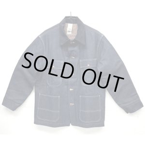 画像: 70'S BIG MAC 裏地ブランケット デニム カバーオール インディゴ USA製 (DEADSTOCK)