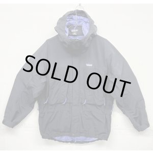 画像: 90'S PATAGONIA "NITRO II JACKET" 裏地メッシュ ナイロンジャケット ブラック (VINTAGE)