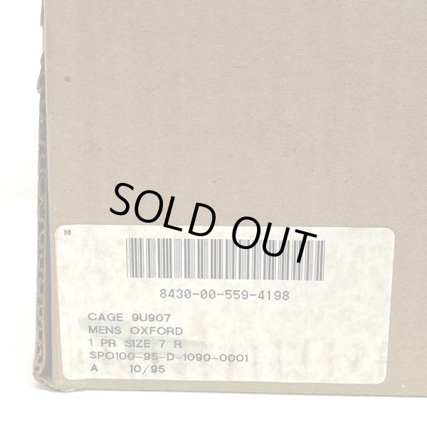 画像5: 90'S アメリカ軍 US NAVY "WOLVERINE WORLD WIDE INC製" ラバーソール サービスシューズ 箱付き (DEADSTOCK)