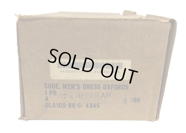 画像5: 80'S アメリカ軍 US NAVY "CLARKSVILLE FTWR製" ラバーソール サービスシューズ 箱付き (DEADSTOCK)