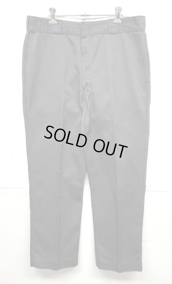 画像3: 80'S DICKIES 874 チビタグ ワークパンツ ダークグレー W36L29 USA製 (VINTAGE)