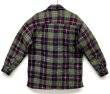 画像5: 00'S WEST CREEK 裏地キルティング フランネル ワークシャツ チェック柄 (VINTAGE)