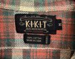画像2: 90'S KIKIT ヘビーフランネル ワークシャツ チェック柄 (VINTAGE)