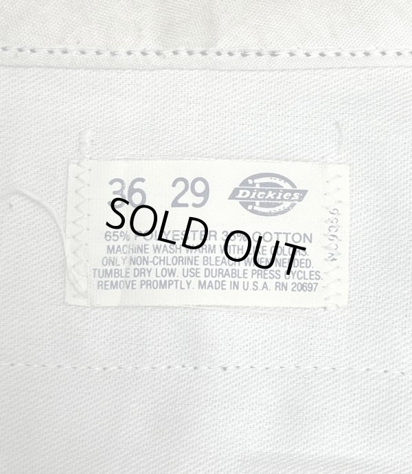 画像4: 80'S DICKIES 874 チビタグ ワークパンツ ダークグレー W36L29 USA製 (VINTAGE)