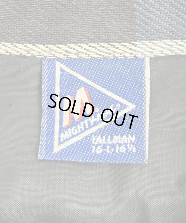 画像2: 80'S MIGHTY-MAC 裏地キルティング ヘビーフランネル ワークシャツ チェック柄 (VINTAGE)