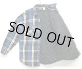 画像: 80'S MIGHTY-MAC 裏地キルティング ヘビーフランネル ワークシャツ チェック柄 (VINTAGE)