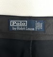 画像2: 90'S RALPH LAUREN ツープリーツ チノパンツ ブラック (DEADSTOCK)