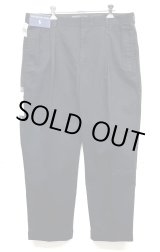 画像: 90'S RALPH LAUREN ツープリーツ チノパンツ ブラック (DEADSTOCK)