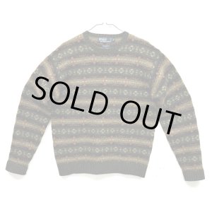 画像: 90'S RALPH LAUREN ラムウール フェアアイルセーター (VINTAGE) 